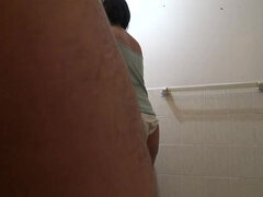 Stepmom Susan Cuckold Creampie Cleanup - Husband Watches Wife Fuck Stranger