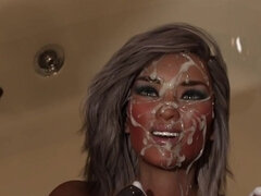 18, 3d, Ansiktssperm, Gruppe, Milf, Orgasme, Squirting, Stramt