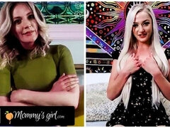 18 jahre, Grosser arsch, Blondine, Lesbisch, Mutti, Höschen, Muschi, Weibliche ejakulation