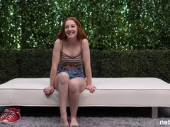 Cul, Éjaculation interne, Lesbienne, Orgasme, Petite femme, Rousse roux, Plan cul à trois