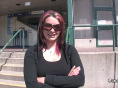 Stora tuttar, Avsugning, Brunett, Bystig, Tysk, Naturliga tuttar, Rödhårig, Tonåring