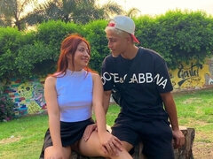 Fucked by a Stranger After Being Offered Income on the Street - Semen in the Mouth of Milanrodriguezx