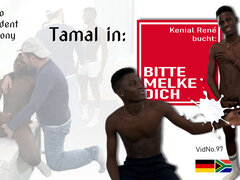 Afrikai, Amatőr, Fekete, Cumizás, Pár, Meleg, Kézimunka, Fajok közötti