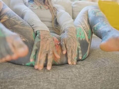 Anuskatzz Takes 3 Huge Cocks in Wild DAP Gangbang - Total Anal Destruction!