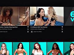 Slikke rumpe, Babe, Blond, Brunette, Fersket, Synsvinkel, Suging, Trekant