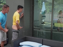 Chloe Amour has two dicks that can satisfy her for real