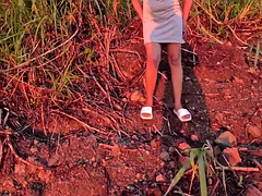 Asiático, Pareja, Filipina, Penetracion con dedos, Sexo duro, Al aire libre, Adolescente, Vibrador