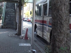 Zadek, Velké kozy, Brunetka, Autobus, Vysokoškolačka, Gangbang, Hardcore, Japonské