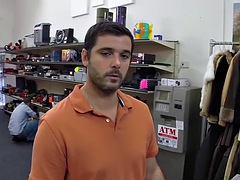 Office amateur gaypawn fucked by landlord after blowjob