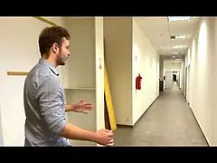 Όμορφη, Μεγάλα βυζιά, Ξανθιά, Ζευγάρι, Ηδ, Γραφείο, Φωνάζοντας, Καλσόν