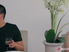 Analny, Duży kutas, Brunetka, Wytrysk, Hd, Ogolona, Pończochy, Cycki