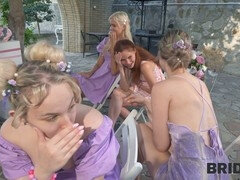 Real wedding bride gets anal pounded by the toastmaster