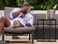 BLACKED Gorgeous Gabbie cheats on boyfriend at the pool