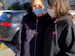 Анальный секс, Большой член, Большие сиськи, Брюнетки, Француженки, Хд, На природе, Втроем