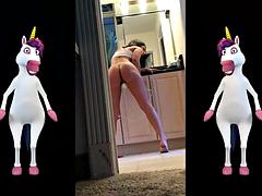 Kotě, Dildo, Fetiš, Hardcore, Různé pohledy, Hračky, Vibrátor, Webkamera