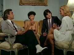 Fransk, Hårig, Stockings, Vintage, Fru