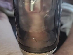 Europees, Huisgemaakt, Machine neuken, Masturbatie, Alleen, Vibrator