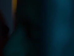 Piękna, Obciąganie, Brunetka, Wytrysk, Trójkąt