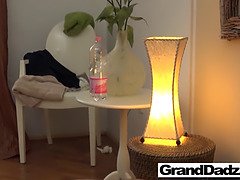 Avsugning, Fetisch, Morfar farfar, Hd, Slick, Tatuering, Tajt, Tuttar