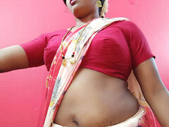 Telugu Beautiful Saree Big Boobs Sexy Maid Fucking House Owner, Telugu Firty Talks.