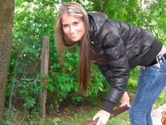 Любители, Большой член, Большие сиськи, Минет, Деньги, На природе, Бритые, Тощие