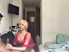 In den arsch, Tussi, Grosser schwanz, Blondine, Transfrau