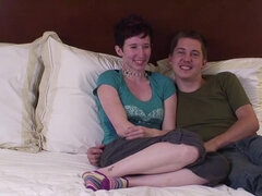 Amateur couple has oral sex for the camera