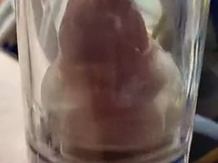 Enthousiasteling, Grote lul, Pijpbeurt, Sperma shot, Homo, Alleen, Zuigen, Speelgoed