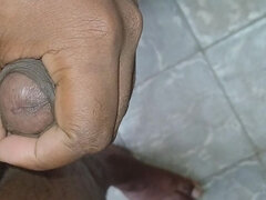 Sperma shot, Masturbatie, Alleen