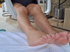 Two pairs of sexy soles to admire