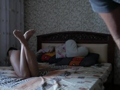 Youthfull Dark-Haired Gave Delight to her Beau