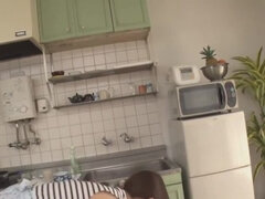 Asiatisk, Stora tuttar, Creampie, Snopp, Hd, Japansk, Hembiträde, Milf