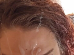 Hardcore Face-fucking and Facial Compilation - Fucking Her Throat Like a Pussy