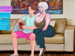 Stor stjärt, Stor kuk, Avsugning, Creampie, Sperma i munnen, Milf