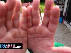 Madison Wilde's naughty cosplay gets a messy creampie from her boyfriend on St. Patrick's Day