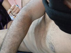 Leie, Blasen, Paar, Handjob, Indisch