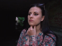 Zadek, Velké kozy, Brunetka, Stříkání spermatu, Na pejska, Vlasaté, Hd, Venku