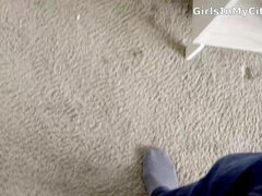 Azjatka, Piękne grube kobiety, Niewola, Brunetka, Sperma, Obciąganie, Punkt widzenia, Cycki