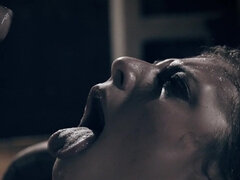 Gia Derza gets fucked hard after giving a deep blowjob