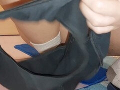 Duży tyłek, Brunetka, Włochaty, Latynoska, Mamuśka, Mama, Drobna, Cipka