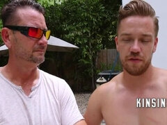 Bikini, Blasen, Familie, Zierlich, Pool, Dürr, Taboo, Jungendliche (18+)