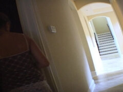 Amatør, Amerikansk, Smuk, Blondine, Samling, Nøgen, Svømmepøl, Offentlig