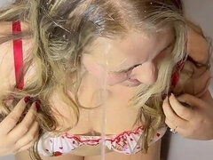 18, Amatør, Store smukke kvinder, Blondine, Ydmidelse, Pov, Teenager, Kone