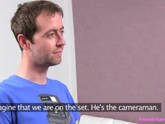 Amatør, Kukk suging, Hunn, Dominerende kvinne, Slikking, Kontor, Fitte, Realitet