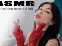 18 anni, Brunetta, Piccola, Fumando   smoking, Solo, Ragazza, Tette