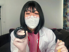 Asiatisk, Stor kuk, Sperma shot, Onani, Pov, Solo, Uniform