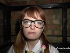 Anal, Cul, Sucer une bite, Britannique, Hard, Hd, Rousse roux, Rugueux