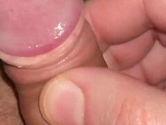 약간 뚱뚱한, 지방, 핸드잡, 수음, 혼자