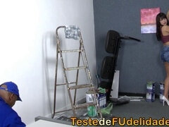 항문, 큰 엉덩이, 큰 음경, 오랄섹스, 브라질, 흑갈색 머리, 바람핀, 젖가슴