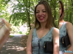 Amatør, Tjekke, Pik, Hårdt, Orgasme, Udendørs, Offentlig, Realitet